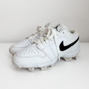 Nike Kids' Jordan 1 Low Sports Cleats in Size 2.5 Youth White $60